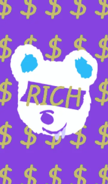 [LINE着せ替え] リッチ ベア 16の画像1