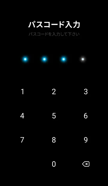 [LINE着せ替え] BLACK-LIGHT ICON THEME 7の画像4