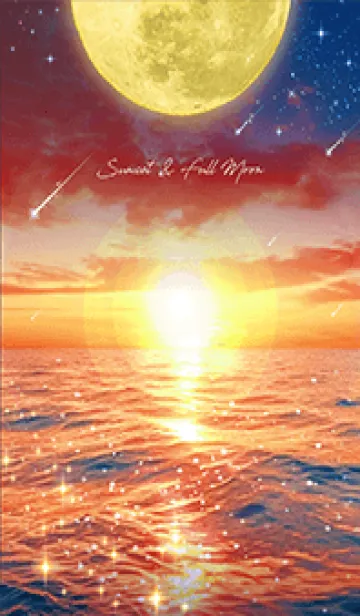 [LINE着せ替え] 幸運を引き寄せる✨太陽と満月の画像1