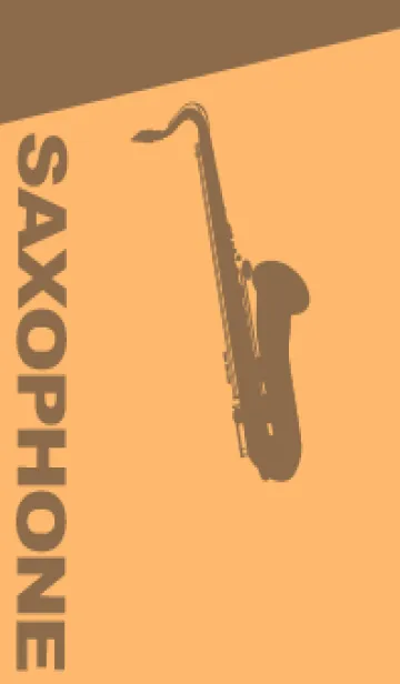 [LINE着せ替え] Saxophone CLR サンオレンジの画像1
