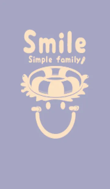 [LINE着せ替え] スマイル＆サマー 藤鼠の画像1