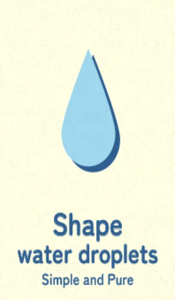 [LINE着せ替え] 水滴のきせかえ 空色の画像1