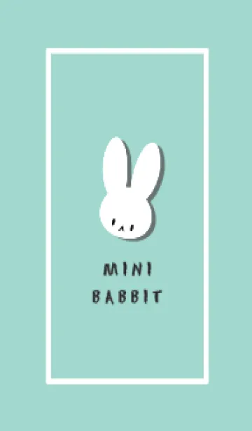 [LINE着せ替え] ホワイト ラビット 202の画像1