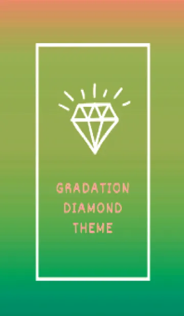 [LINE着せ替え] グラデーション ダイアモンド  286の画像1