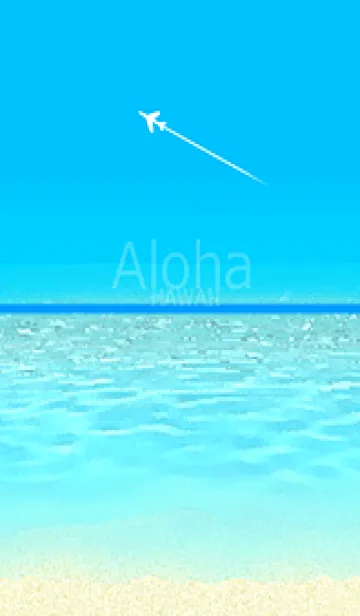 [LINE着せ替え] 運気UP コオリナビーチ★ハワイ＊ALOHA+333の画像1