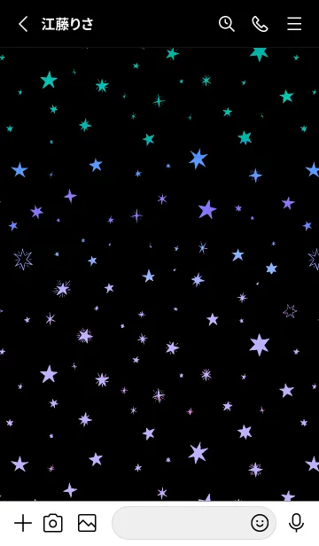 [LINE着せ替え] ミニ スターズ _160の画像2