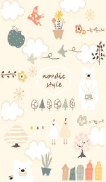 [LINE着せ替え] お洒落ナチュラル♡yellow14_1の画像1