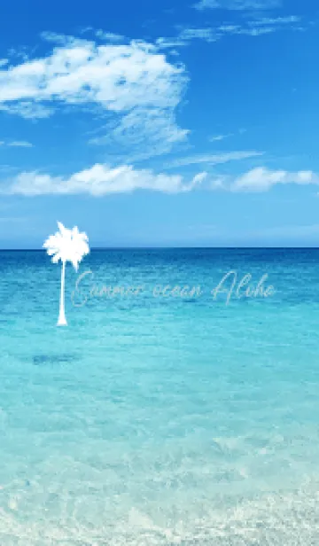 [LINE着せ替え] Summer ocean Aloha.91の画像1