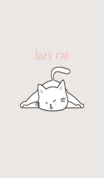 [LINE着せ替え] lazy cat..101の画像1