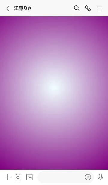 [LINE着せ替え] アズール●パープル.TKCの画像2