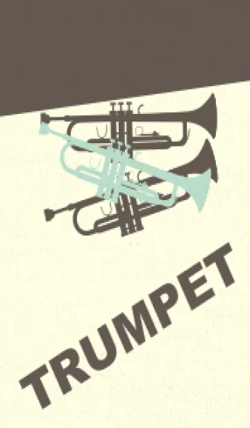 [LINE着せ替え] Trumpet CLR オパールグリーンの画像1