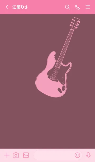 [LINE着せ替え] ELECTRIC GUITAR CLR ビンヤードの画像2