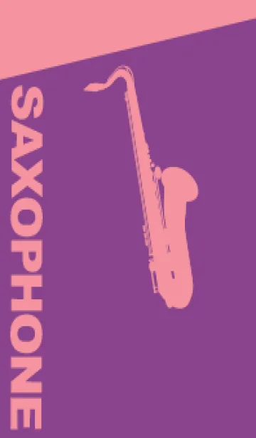 [LINE着せ替え] Saxophone CLR アマランスパープルの画像1