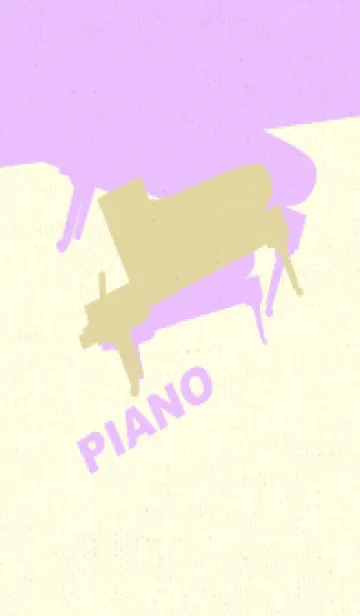 [LINE着せ替え] Piano CLR クリームの画像1