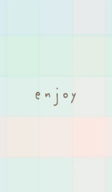 [LINE着せ替え] くすみチェック柄17の画像1