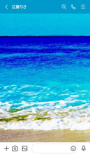 [LINE着せ替え] サーフ _9の画像2