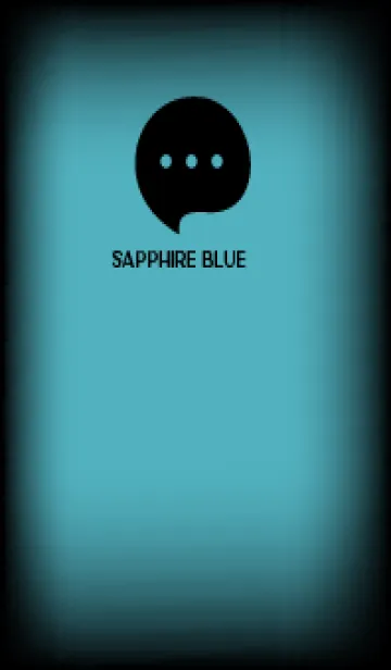 [LINE着せ替え] Black & Sapphire Blue Theme V4 (JP)の画像1
