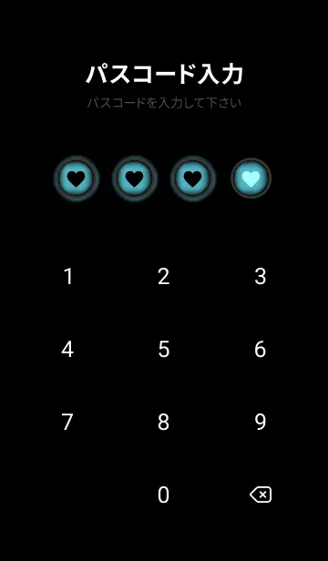 [LINE着せ替え] Black & Sapphire Blue Theme V4 (JP)の画像4