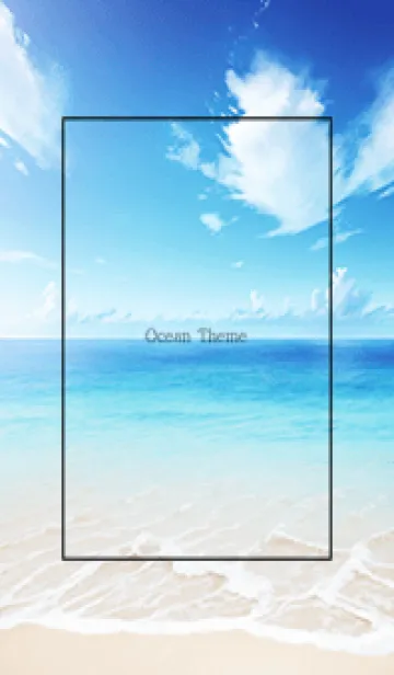 [LINE着せ替え] Ocean Theme - 010 BKの画像1