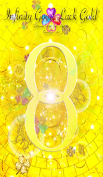 [LINE着せ替え] 無限金運の着替えInfinity good luck Gold5の画像1