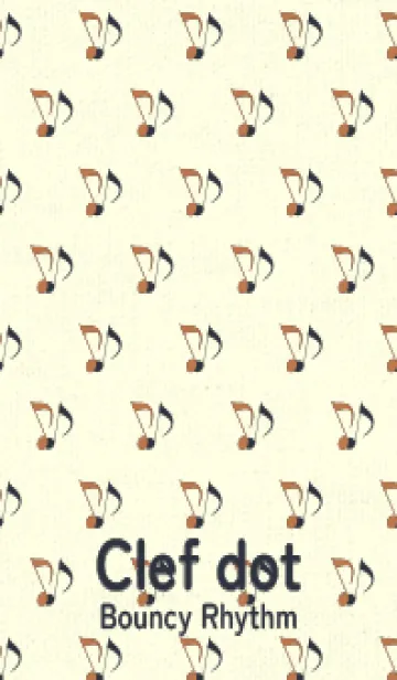 [LINE着せ替え] Clef dot 駱駝色の画像1