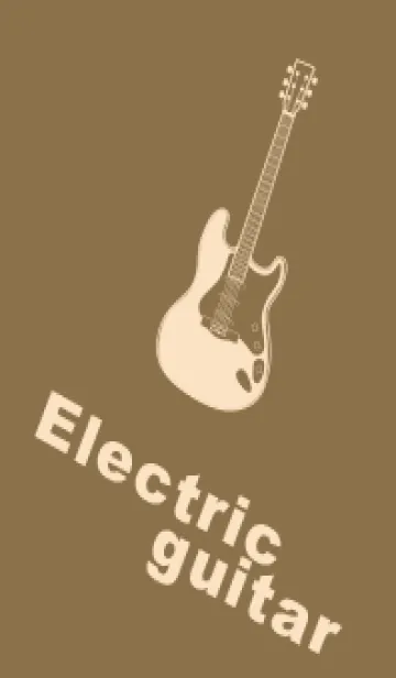 [LINE着せ替え] ELECTRIC GUITAR CLR 小鹿色の画像1