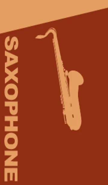 [LINE着せ替え] Saxophone CLR 弁柄色の画像1