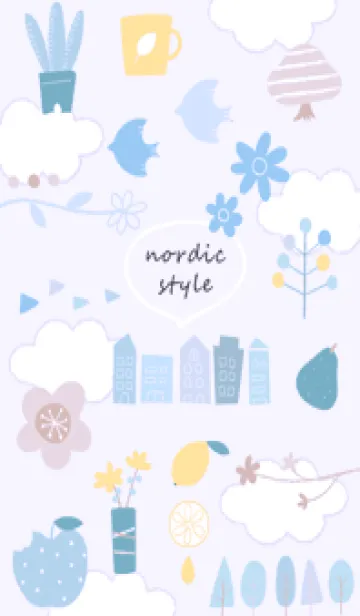 [LINE着せ替え] purple♡夏色12_1の画像1