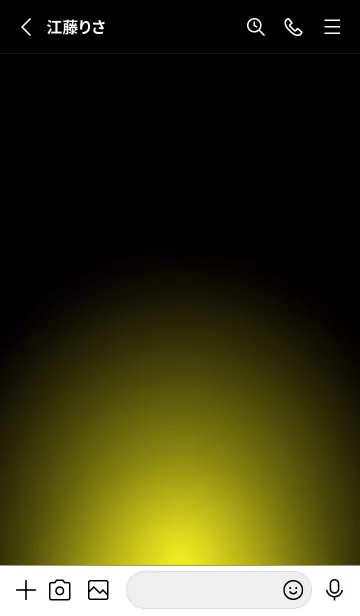 [LINE着せ替え] GOLDEN YELLOW LIGHT ICON THEME 2の画像2