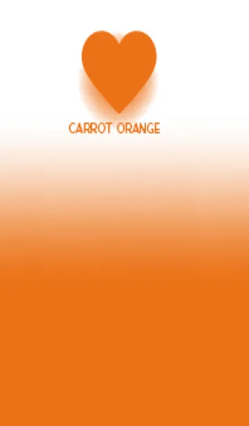 [LINE着せ替え] Carrot Orange & White Theme V.5 (JP)の画像1