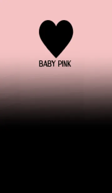 [LINE着せ替え] Black & Baby Pink Theme V.5 (JP)の画像1