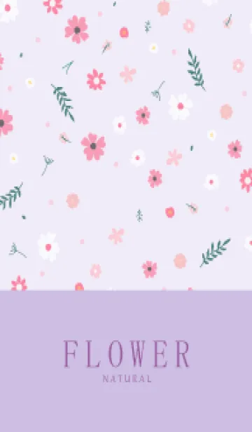 FLOWER PURPLE -NATURAL- 26の着せ替えメイン画像