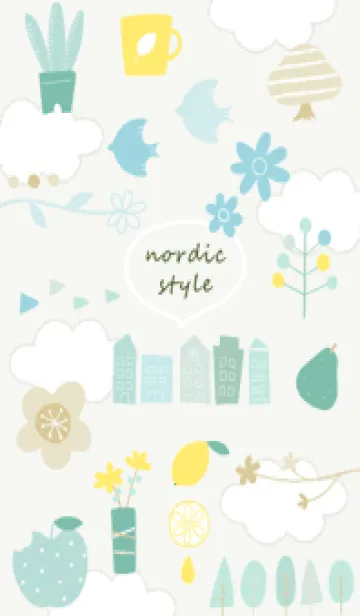 [LINE着せ替え] green♡夏色07_1の画像1