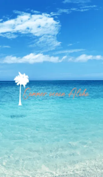 [LINE着せ替え] Summer ocean Aloha.93の画像1