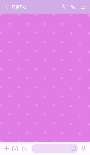 [LINE着せ替え] ミニ ハート .16の画像2