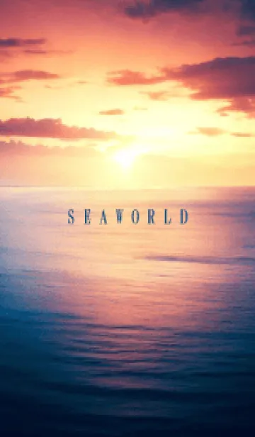 [LINE着せ替え] SEA WORLD-Sunset-12の画像1