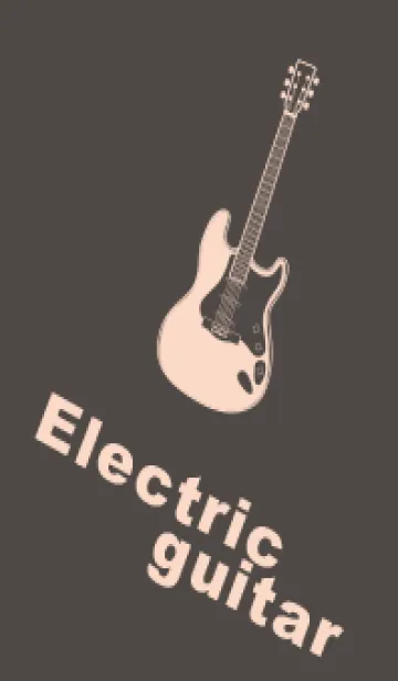 [LINE着せ替え] ELECTRIC GUITAR CLR トープの画像1