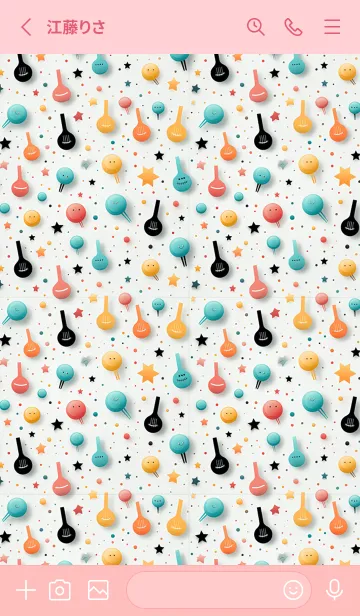 [LINE着せ替え] Rabbit landの画像2