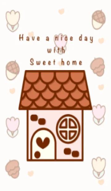 [LINE着せ替え] Sweet day sweet home 2の画像1