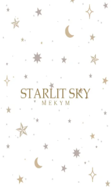 [LINE着せ替え] SIMPLE STARLIT SKY - MEKYM 8の画像1