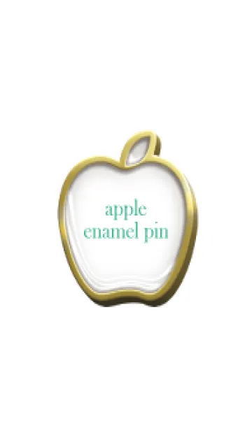 [LINE着せ替え] apple Enamel Pin 34の画像1