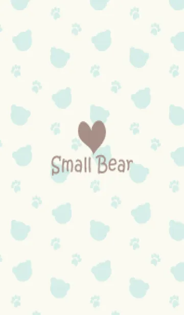 [LINE着せ替え] Small Bear *BluePattern 8*の画像1