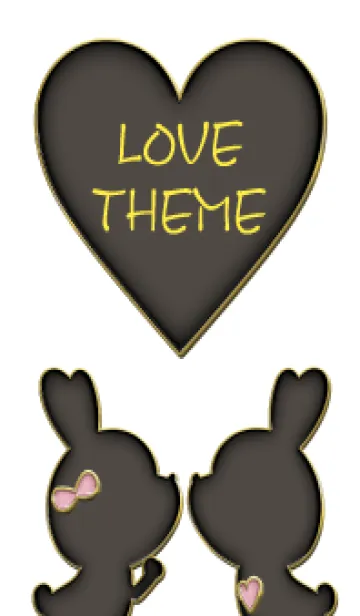 [LINE着せ替え] Enamel Pin LOVE THEME 117の画像1