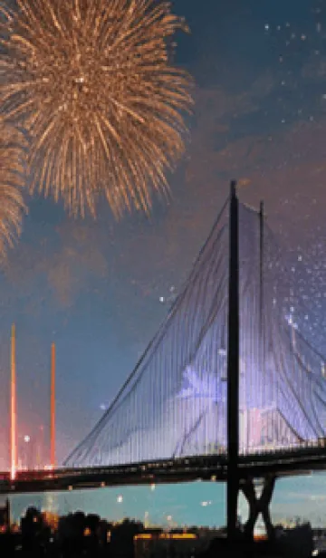 [LINE着せ替え] 夏夜のカケラ#HZ213。の画像1