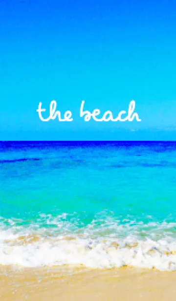 The Beach Theme 14の着せ替えメイン画像