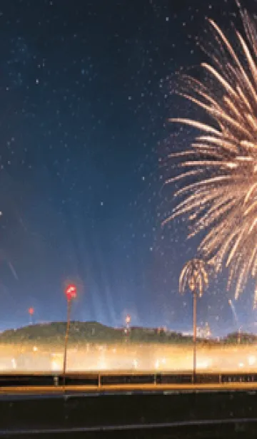 [LINE着せ替え] 夏夜のカケラ#HZ28。の画像1