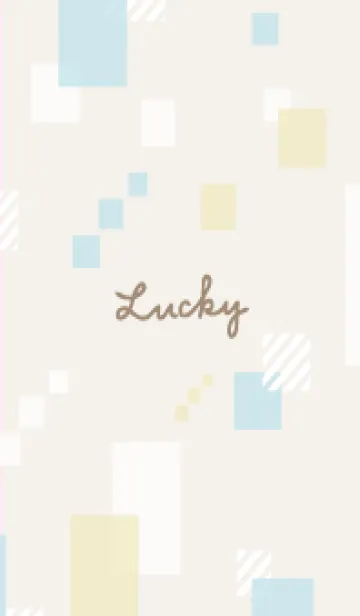 [LINE着せ替え] おしゃれ スクエア くすみカラー22の画像1