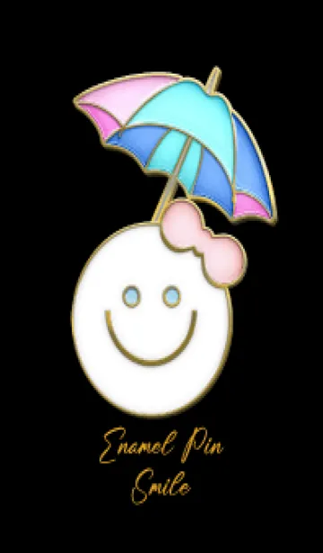 [LINE着せ替え] Enamel Pin Smaile 107の画像1