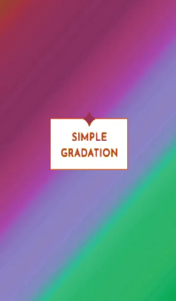 [LINE着せ替え] シンプル スター グラデーション 54の画像1