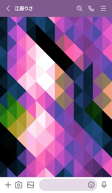 [LINE着せ替え] ジオメトリック 408の画像2